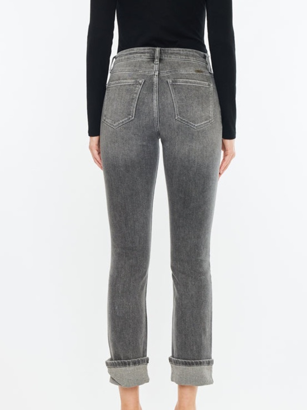 KanCan Janis High Rise Slim Straight Leg Jeans - Picture 2 of 10
